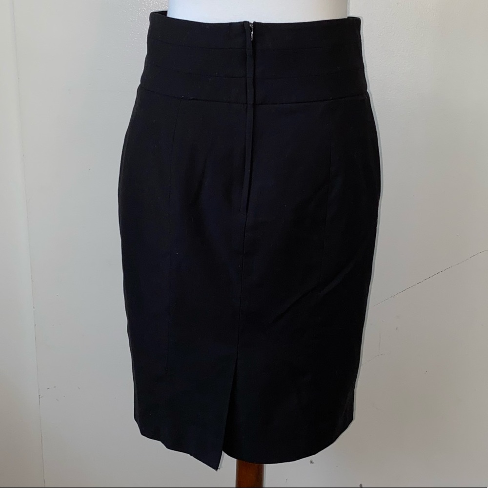 H&M Black Pencil Skirt - 8 - Picture 4 of 8
